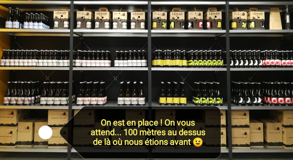 NOUVELLE BRASSERIE-NOUVELLE ADRESSE