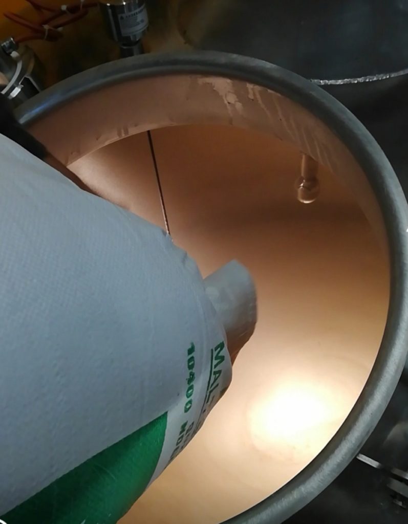 Brassin de bière Blanche du Léman