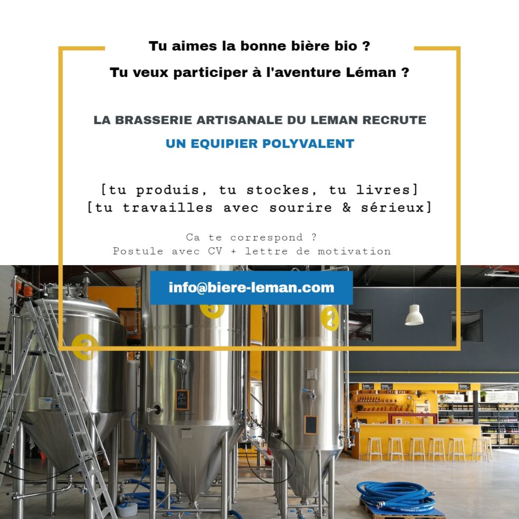 Le poste est pourvu !!