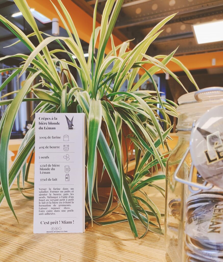 Recette de la pâte à crêpe à la bière du Léman