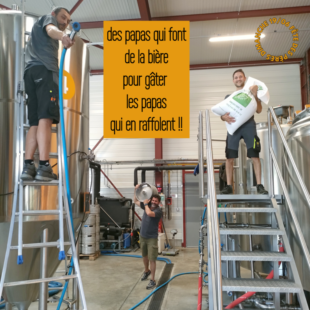 Hého ! Dimanche c'est la fête des pères !