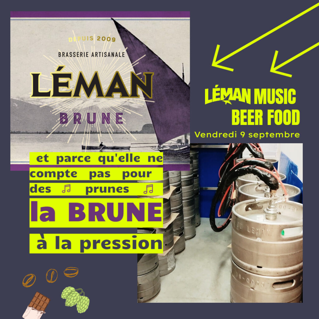Parce que la brune compte pas pour des prunes !