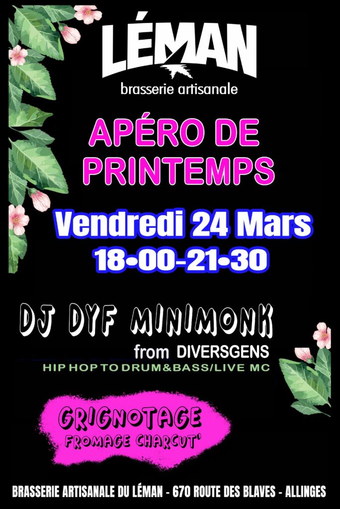 APÉRO DE PRINTEMPS