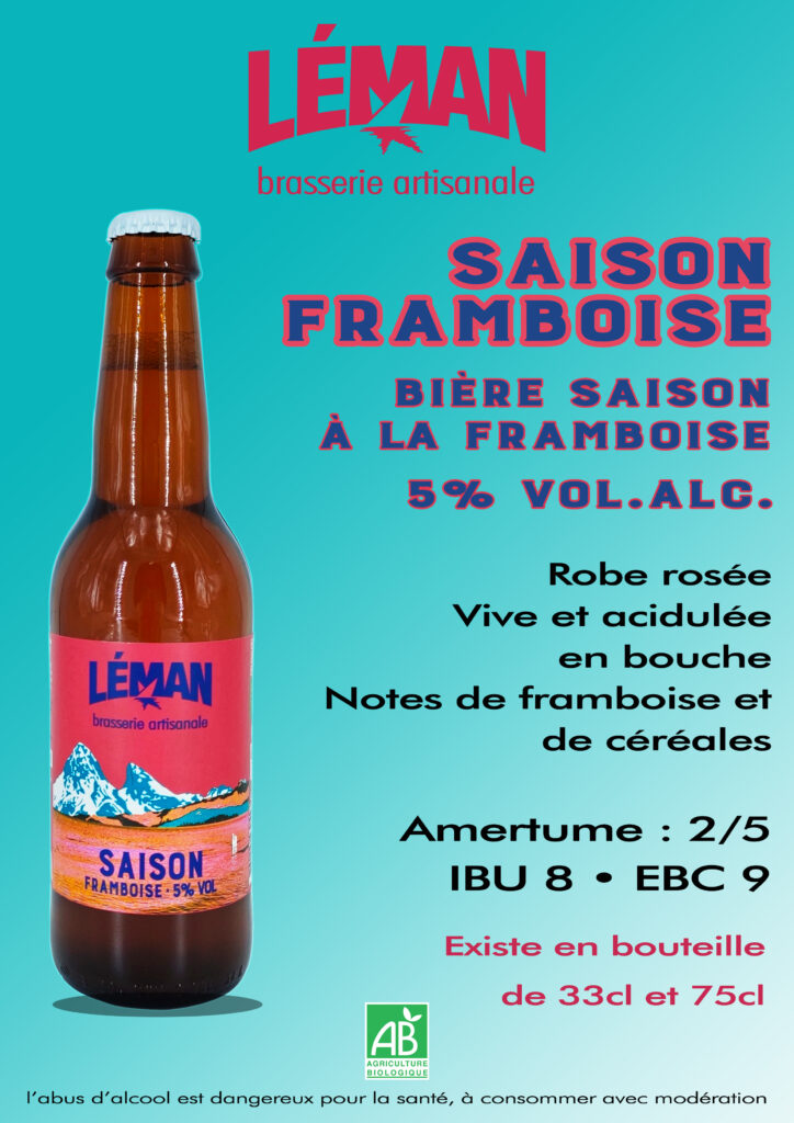 Présentation SAISON FRAMBOISE