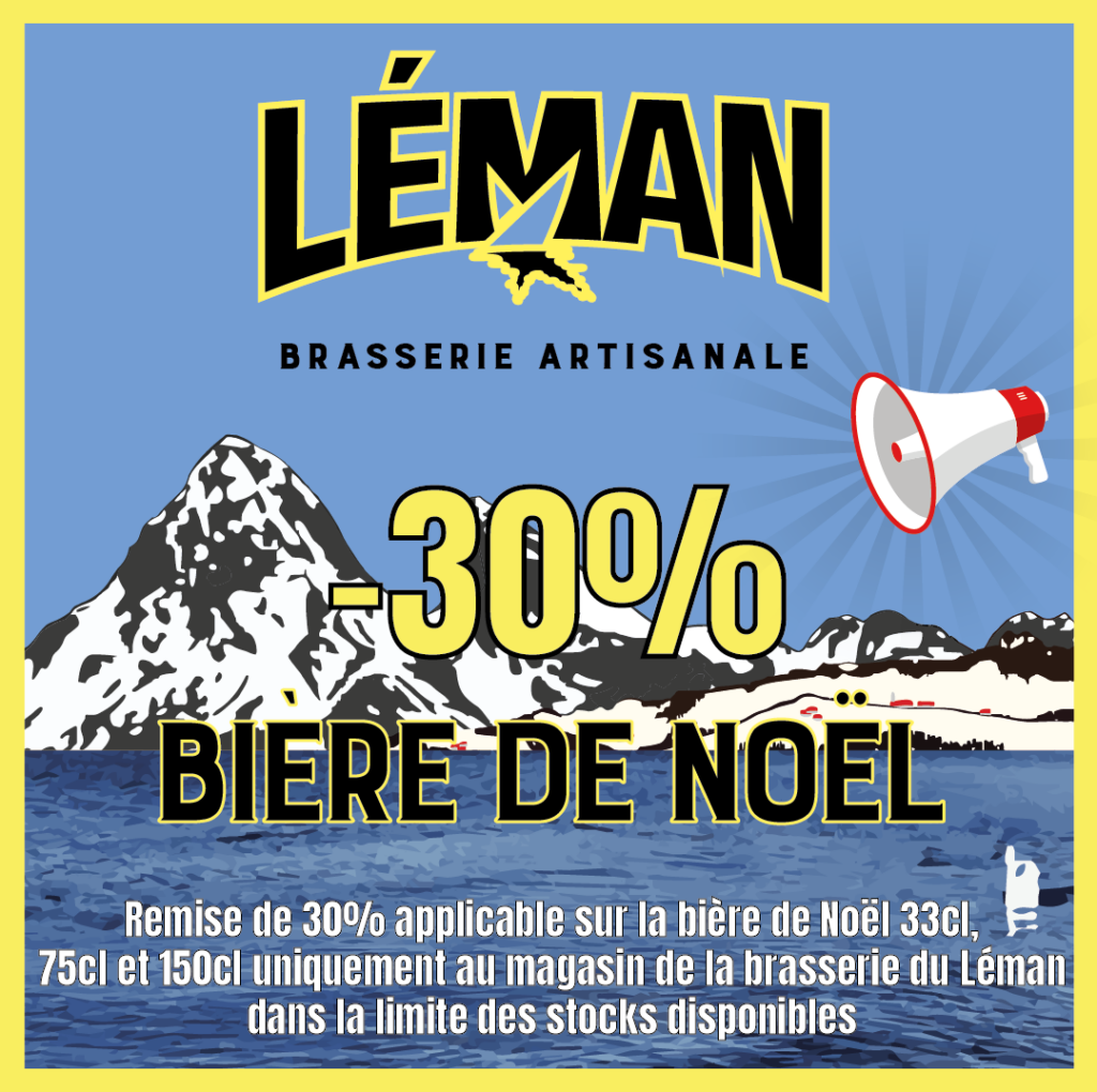 Remise de 30% bière de Noël !!