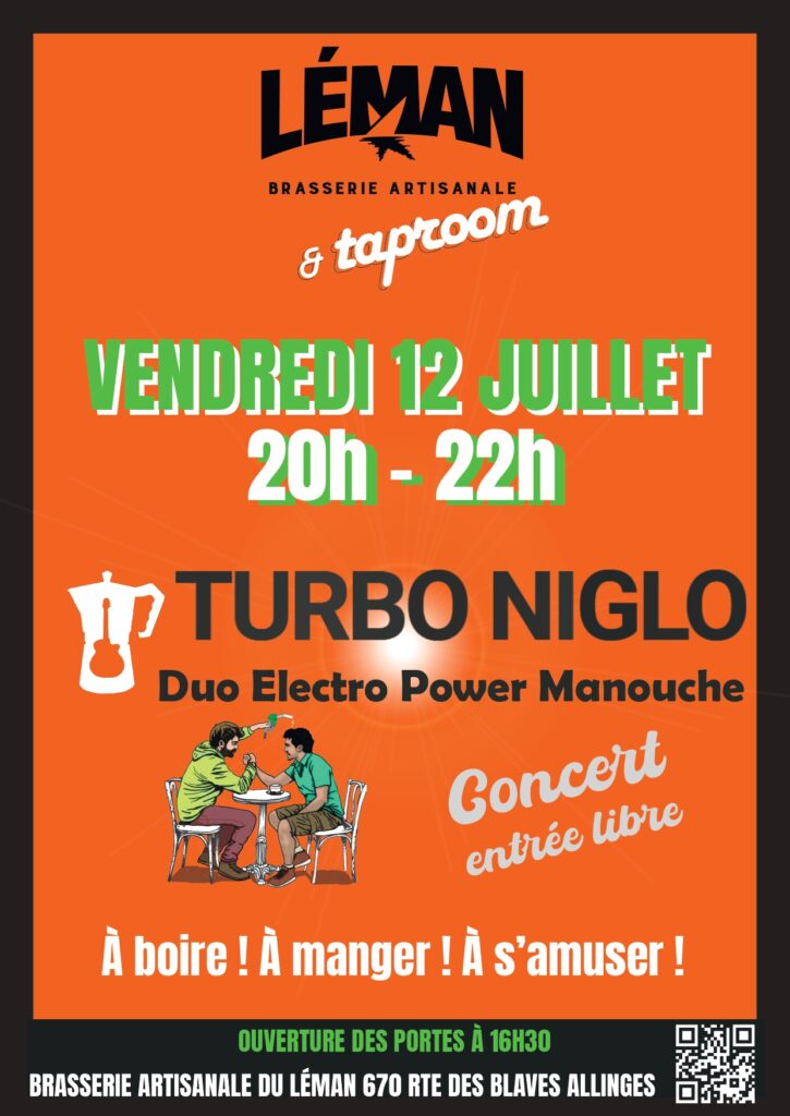 SAVE THE DATE ! Turbooooo Niglooooooo à la TapRoom !!!!!