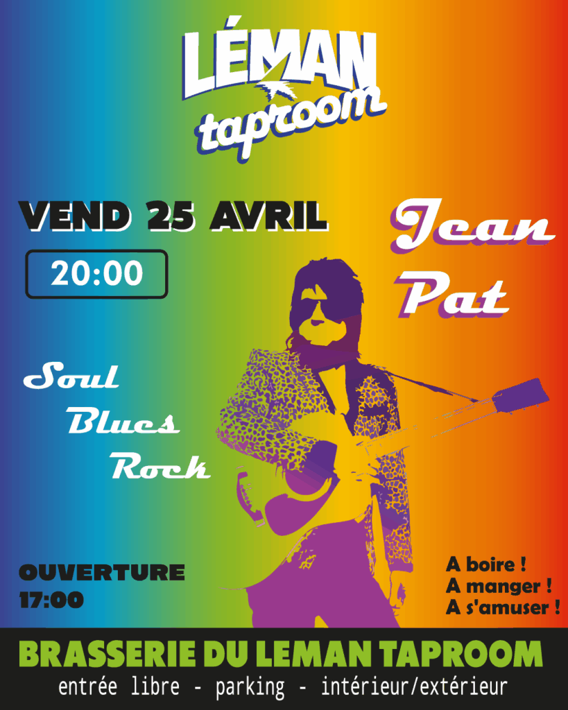 CONCERT LIVE : JEAN PAT