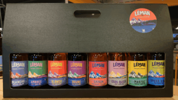 1/2 MÈTRE DE BIÈRES DU LEMAN 8*33cl