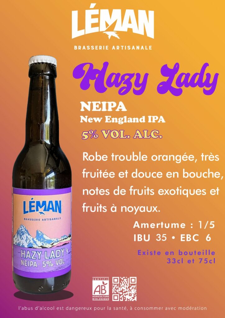 NEW BEER !!!  Hazy Lady – NEIPA